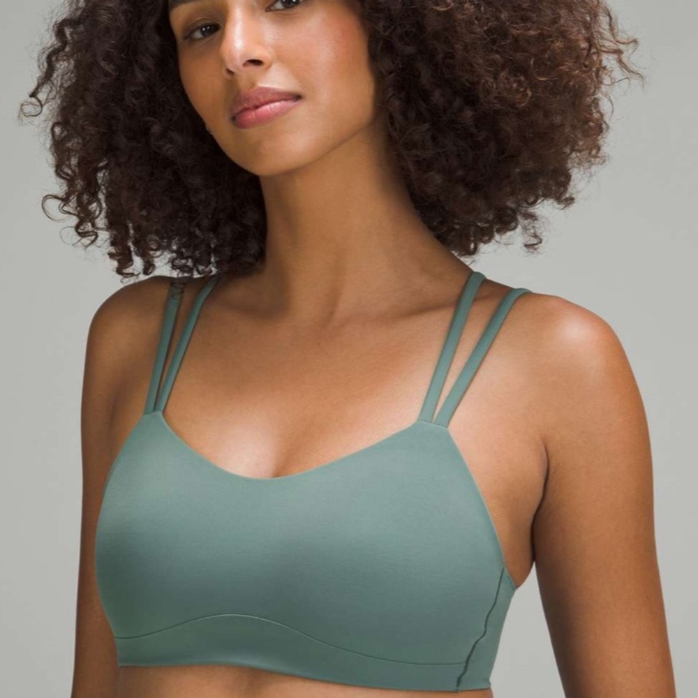 Lululemon Like A Cloud Bra In Medium Forest View 5